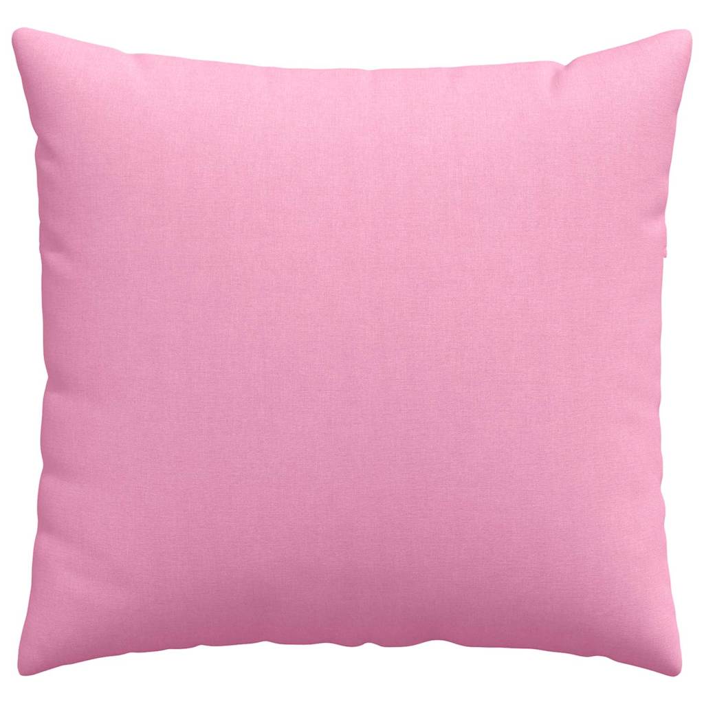 Cuscini da Divano 2 pcs Rosa 45 x 45 cm Tessuto | homemem39