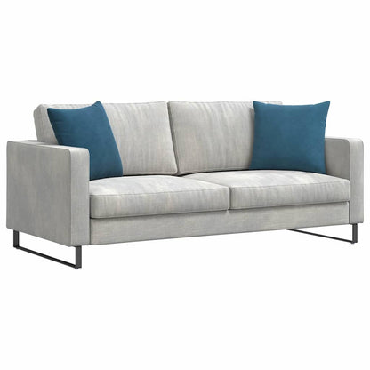 Cuscini da Divano 2 pcs Blu 45 x 45 cm Tessuto in Cords | homemem39
