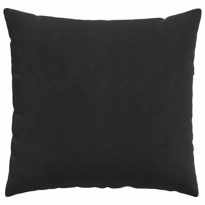 Cuscini da Divano 2 pcs Nero 45 x 45 cm Tessuto in Cords | homemem39