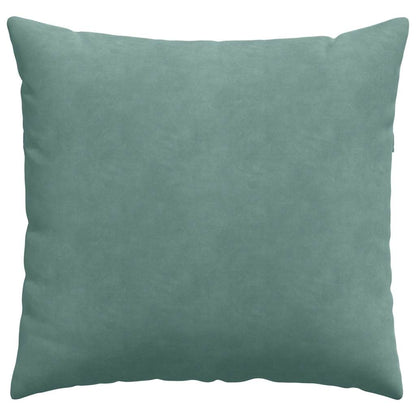Cuscini da Divano 2 pcs Verde Mare 45 x 45 cm Tessuto in Cords