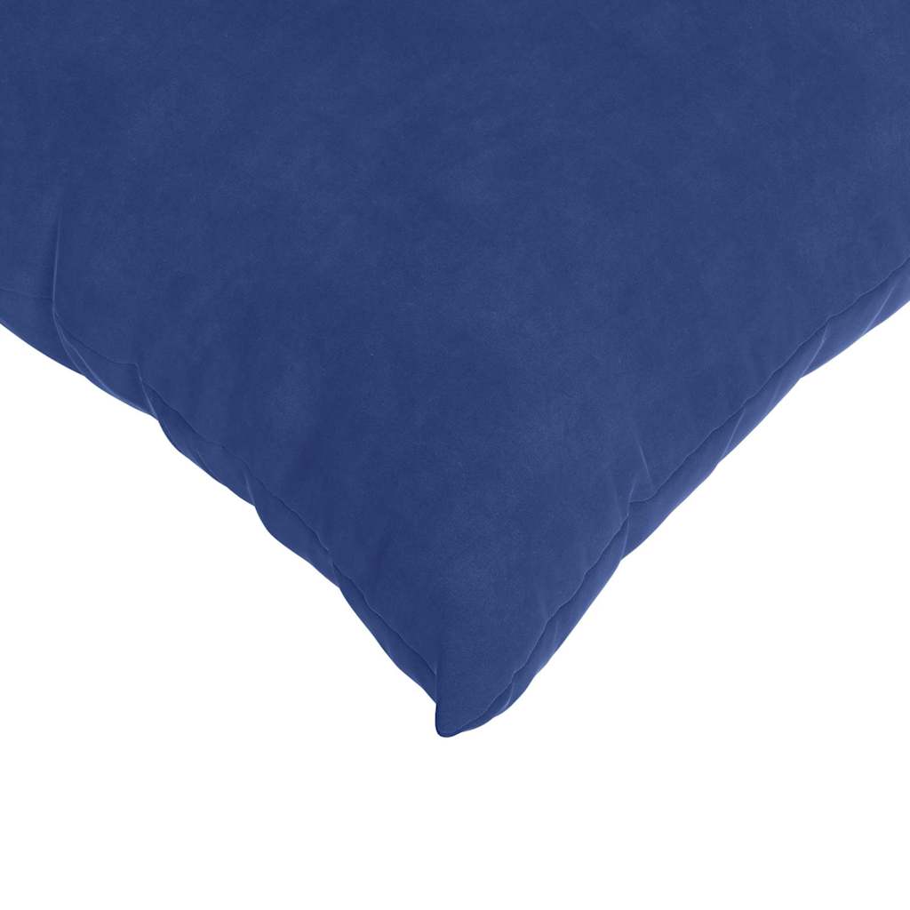 Cuscini da Divano 2 pcs Blu Polizia 45 x 45 cm Tessuto in Cords | homemem39