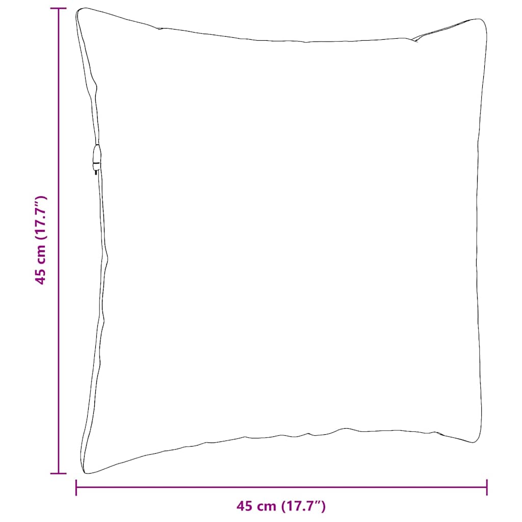 Cuscini da Divano 2 pcs Talpa 45 x 45 cm Tessuto | homemem39