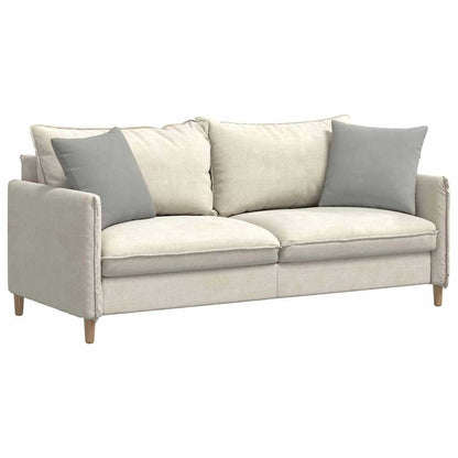 Cuscini da Divano 2 pcs Grigio chiaro 45 x 45 cm Tessuto | homemem39