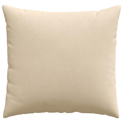 Cuscini da Divano 2 pcs Crema 45 x 45 cm Tessuto | homemem39