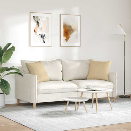Cuscini da Divano 2 pcs Grigio Verde 45 x 45 cm | homemem39