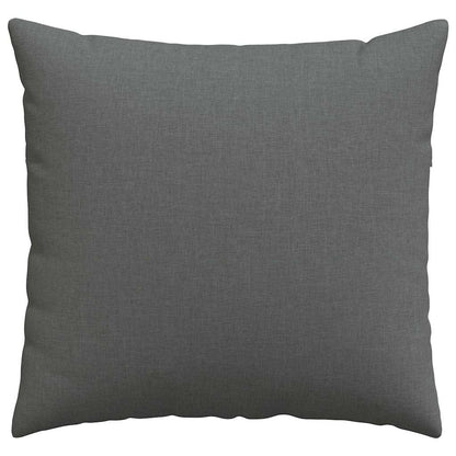 Cuscini da Divano 2 pcs Grigio scuro 50 x 50 cm Tessuto | homemem39