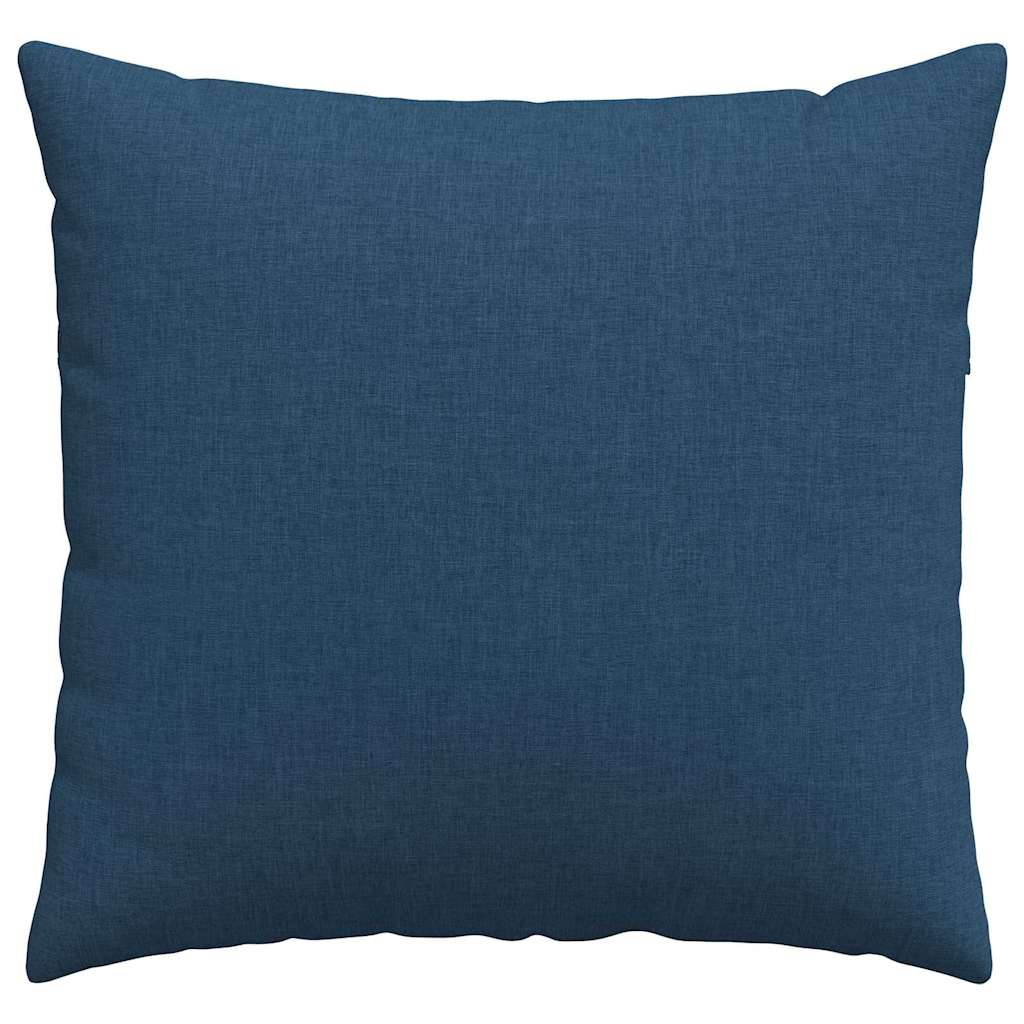 Cuscini da Divano 2 pcs Blu 50 x 50 cm Tessuto | homemem39