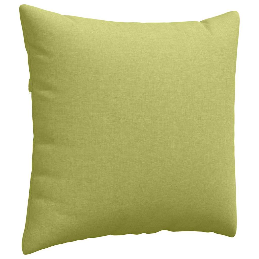 Cuscini da Divano 2 pcs Verde chiaro 50 x 50 cm Tessuto | homemem39