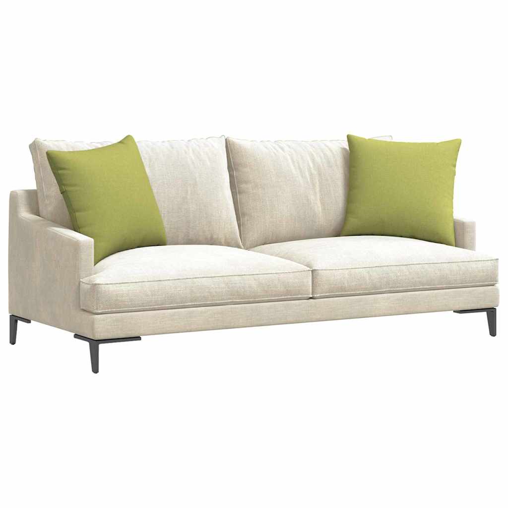 Cuscini da Divano 2 pcs Verde chiaro 50 x 50 cm Tessuto | homemem39