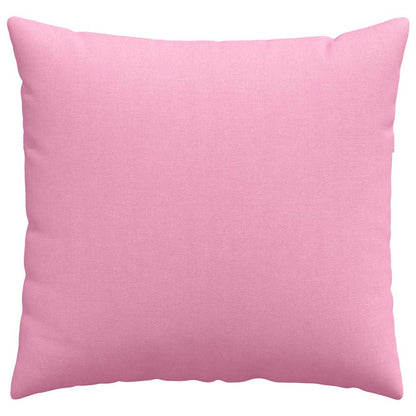 Cuscini da Divano 2 pcs Rosa 50 x 50 cm Tessuto | homemem39