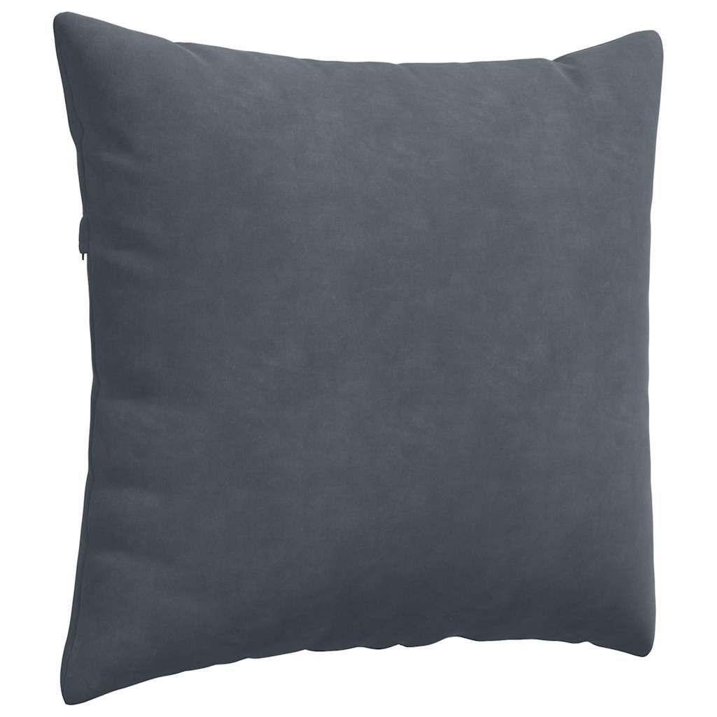 Cuscini da Divano 2 pcs Grigio scuro 50 x 50 cm | homemem39