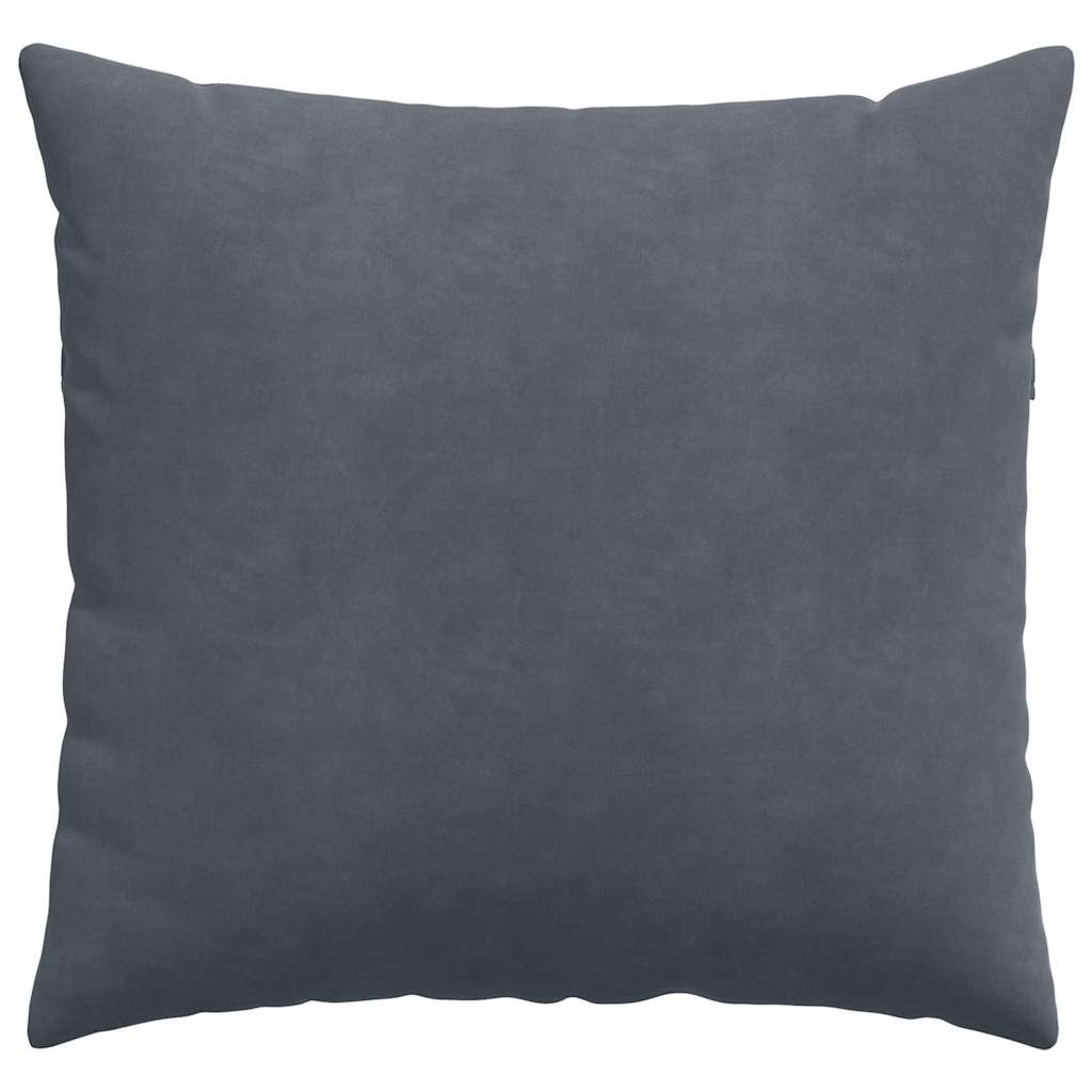 Cuscini da Divano 2 pcs Grigio scuro 50 x 50 cm | homemem39