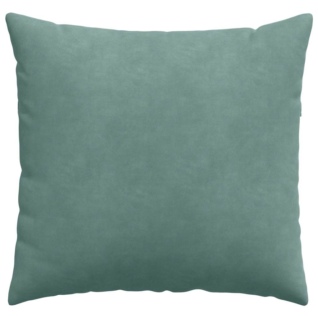 Cuscini da Divano 2 pcs Verde Mare 50 x 50 cm Tessuto in Cords | homemem39