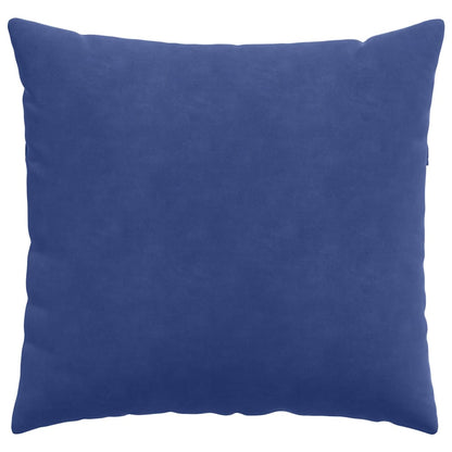 Cuscini da Divano 2 pcs Blu Polizia 50 x 50 cm Tessuto in Cords | homemem39