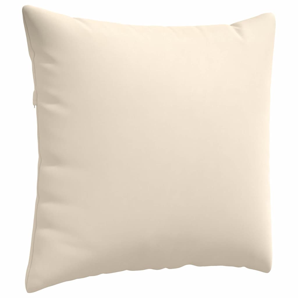 Cuscini da Divano 2 pcs Beige 50 x 50 cm Tessuto | homemem39