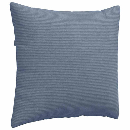 Cuscini da Divano 2 pcs Blu 50 x 50 cm Tessuto in Cords | homemem39