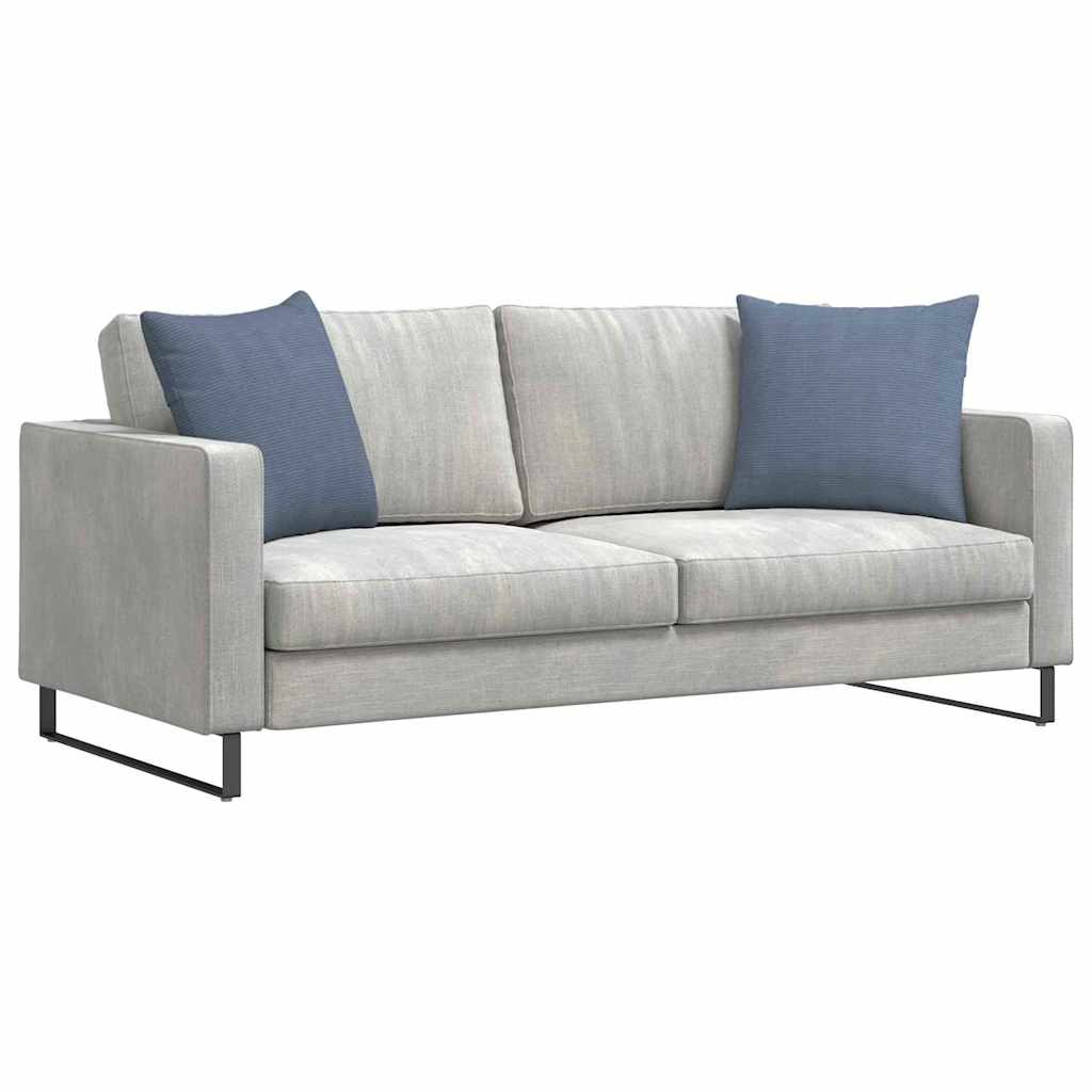 Cuscini da Divano 2 pcs Blu 50 x 50 cm Tessuto in Cords | homemem39