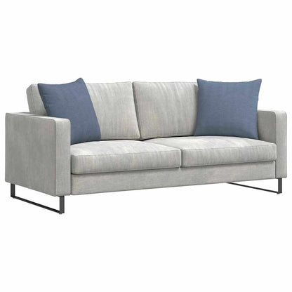 Cuscini da Divano 2 pcs Blu 50 x 50 cm Tessuto in Cords | homemem39