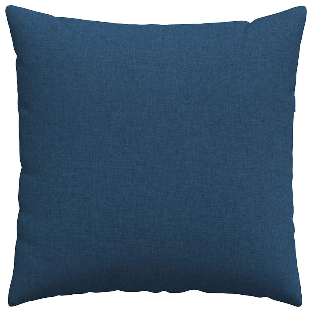 Cuscini da Divano 2 pcs Blu 60 x 60 cm Tessuto | homemem39