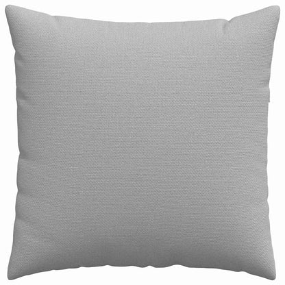 Cuscini da Divano 2 pcs Grigio Nuvola 60 x 60 cm Tessuto | homemem39