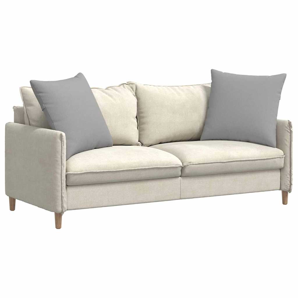 Cuscini da Divano 2 pcs Grigio Nuvola 60 x 60 cm Tessuto