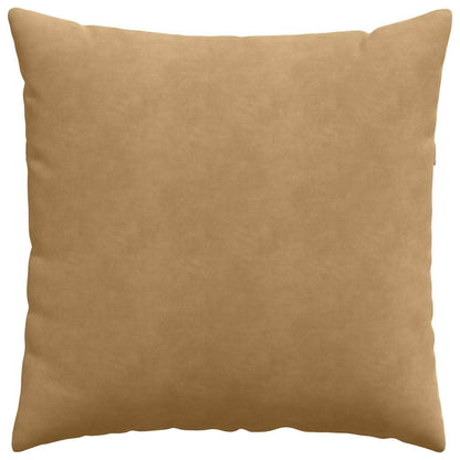 Cuscini da Divano 2 pcs Marrone 60 x 60 cm Tessuto in Cords
