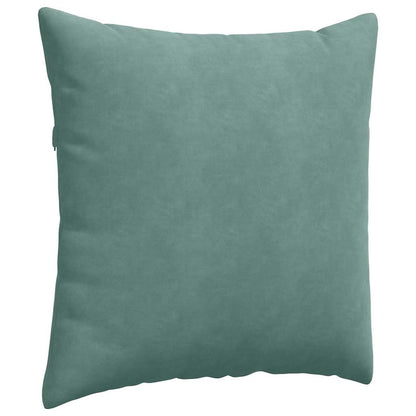 Cuscini da Divano 2 pcs Verde Mare 60 x 60 cm Tessuto in Cords | homemem39