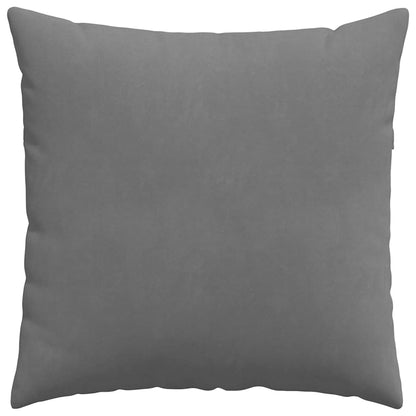 Cuscini da Divano 2 pcs Grigio scuro 60 x 60 cm Tessuto | homemem39
