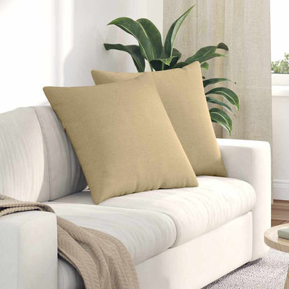 Cuscini da Divano 2 pcs Grigio Verde 60 x 60 cm | homemem39