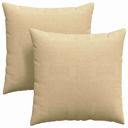Cuscini da Divano 2 pcs Grigio Verde 60 x 60 cm | homemem39