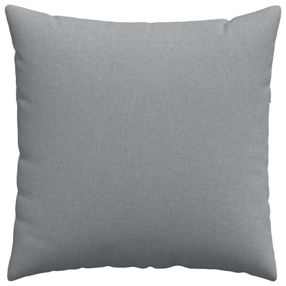 Cuscini da Divano 2 pcs Grigio chiaro 80 x 80 cm Tessuto | homemem39