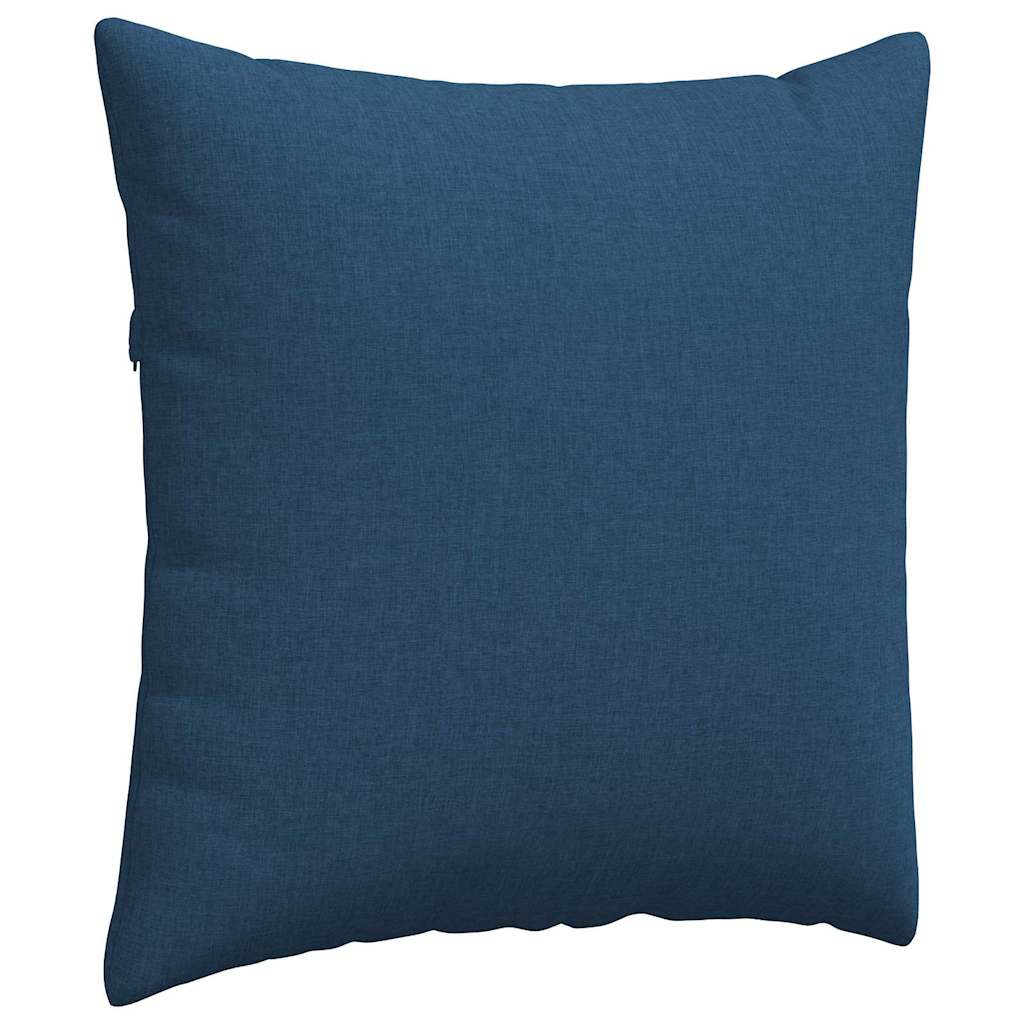Cuscini da Divano 2 pcs Blu 80 x 80 cm Tessuto | homemem39