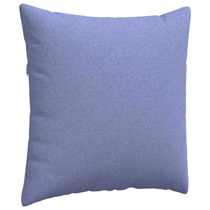 Cuscini da Divano 2 pcs Blu jeans 80 x 80 cm Tessuto | homemem39
