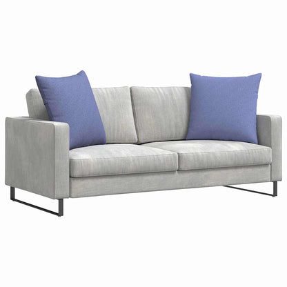 Cuscini da Divano 2 pcs Blu jeans 80 x 80 cm Tessuto | homemem39