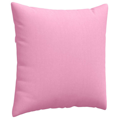 Cuscini da Divano 2 pcs Rosa 80 x 80 cm Tessuto | homemem39