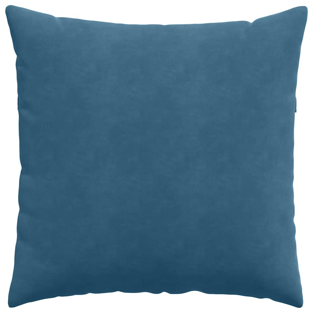 Cuscini da Divano 2 pcs Blu 80 x 80 cm Tessuto in Cords | homemem39
