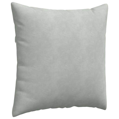 Cuscini da Divano 2 pcs Grigio chiaro 80 x 80 cm | homemem39