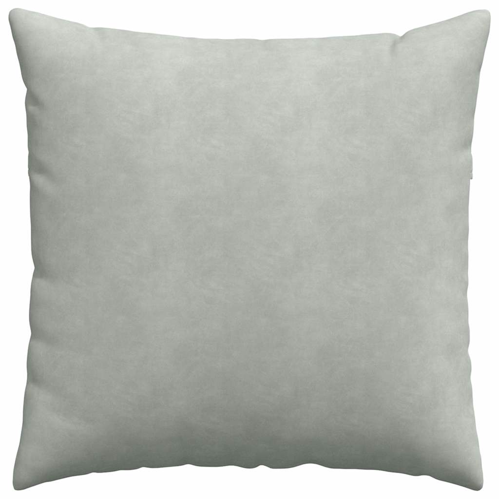 Cuscini da Divano 2 pcs Grigio chiaro 80 x 80 cm | homemem39