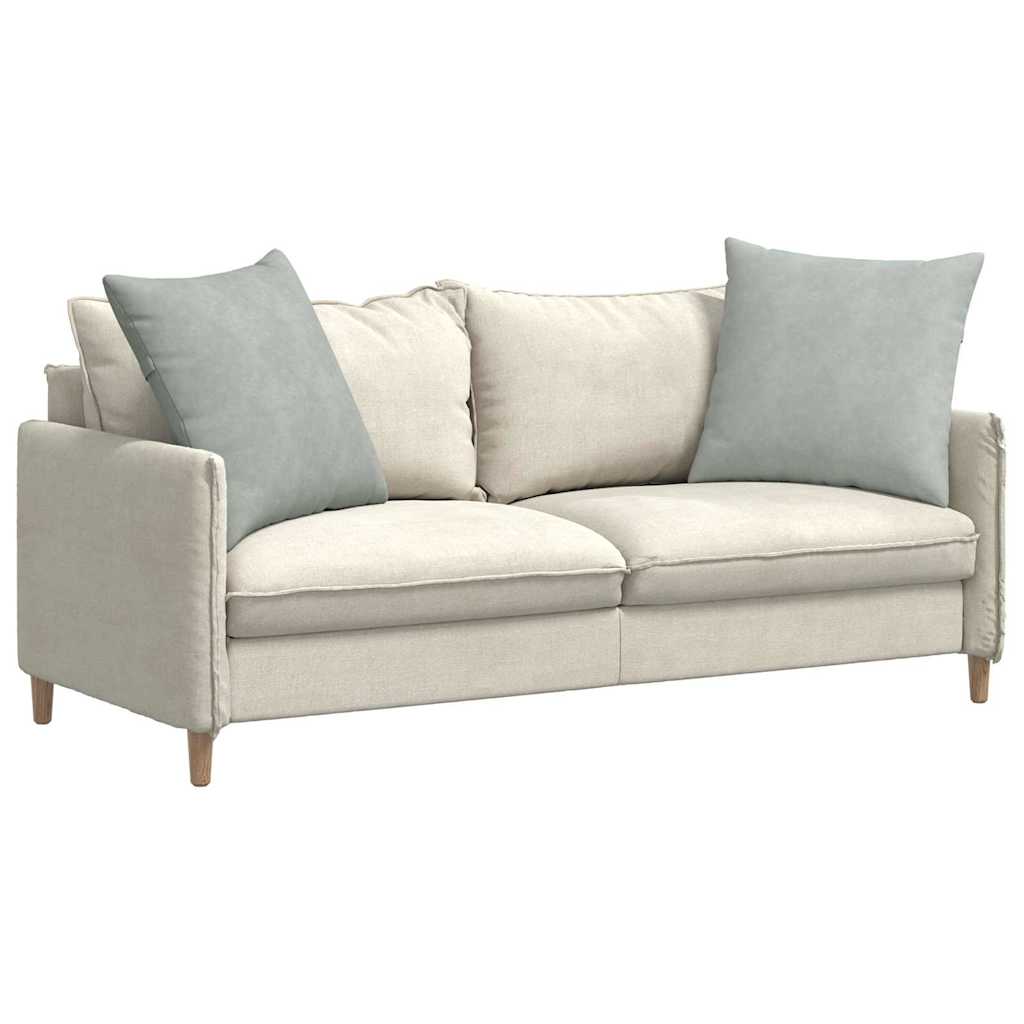 Cuscini da Divano 2 pcs Grigio chiaro 80 x 80 cm | homemem39