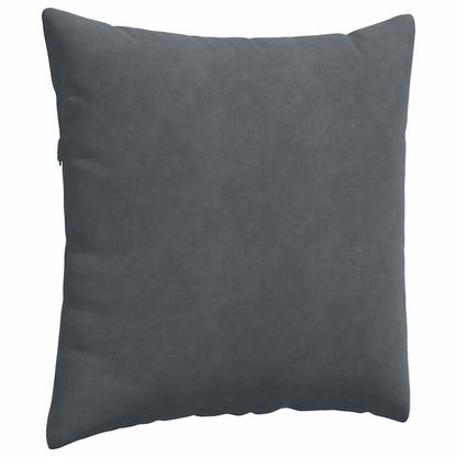 Cuscini da Divano 2 pcs Grigio scuro 80 x 80 cm | homemem39
