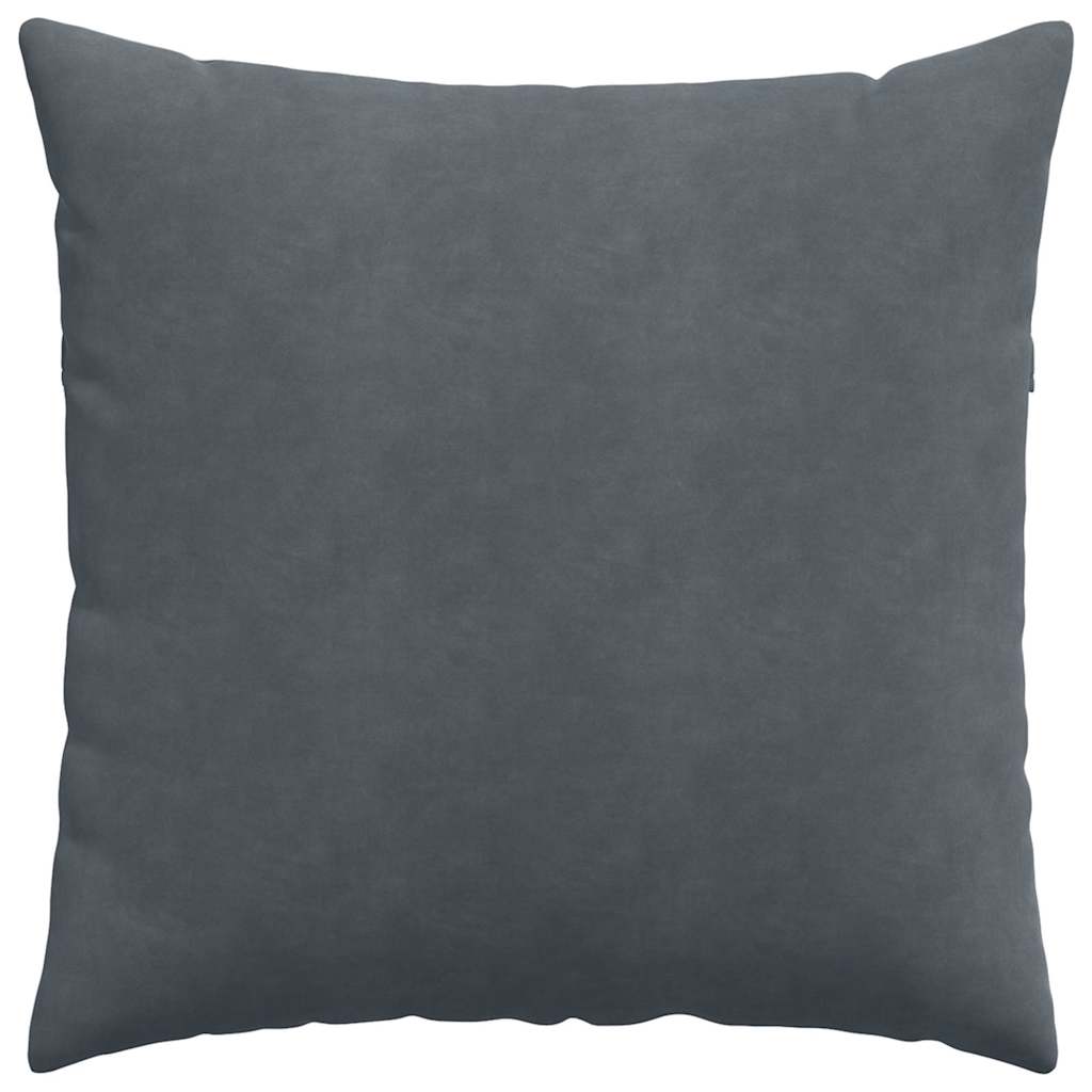Cuscini da Divano 2 pcs Grigio scuro 80 x 80 cm | homemem39