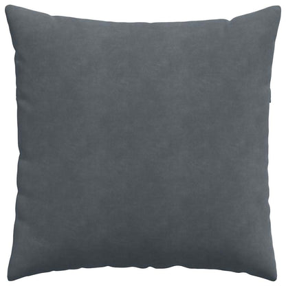 Cuscini da Divano 2 pcs Grigio scuro 80 x 80 cm