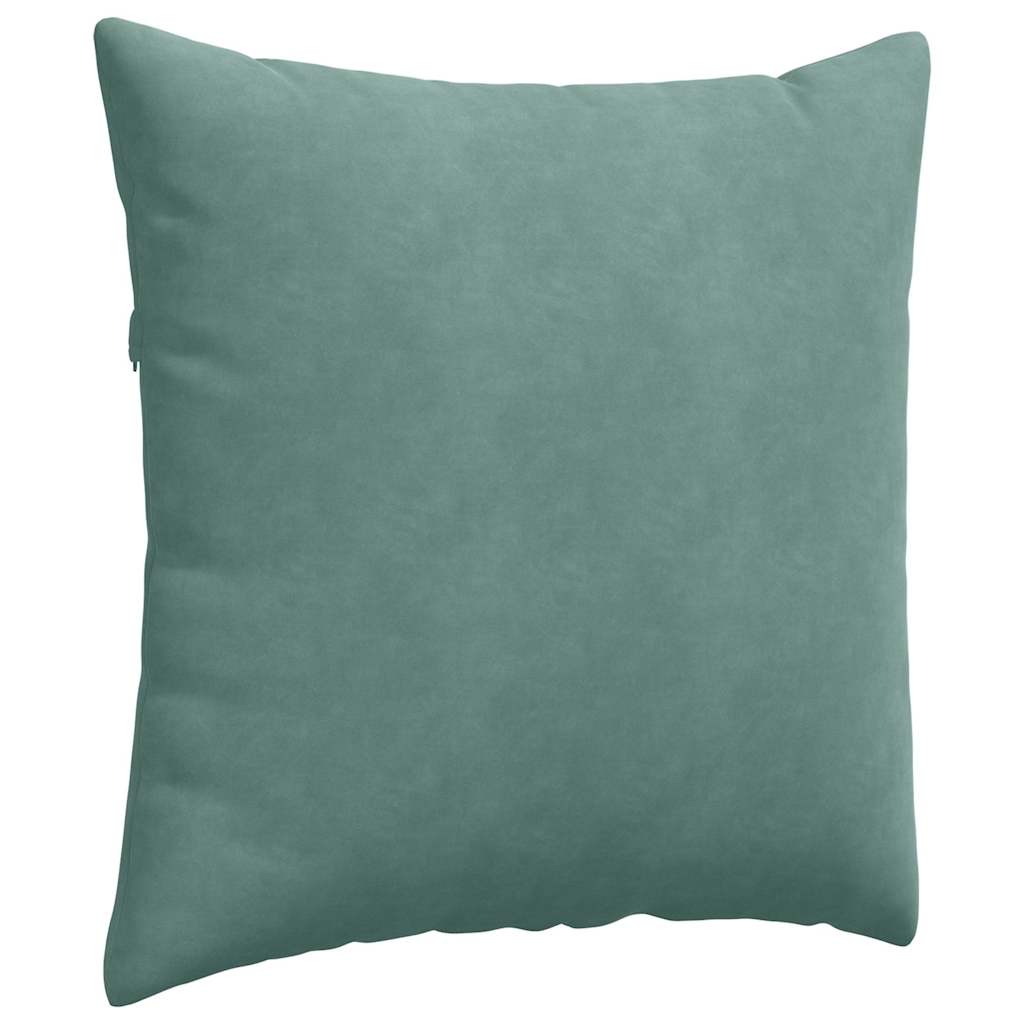 Cuscini da Divano 2 pcs Verde Mare 80 x 80 cm Tessuto in Cords | homemem39