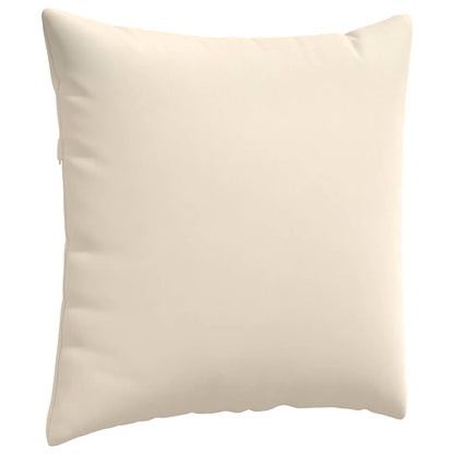 Cuscini da Divano 2 pcs Beige 80 x 80 cm Tessuto | homemem39
