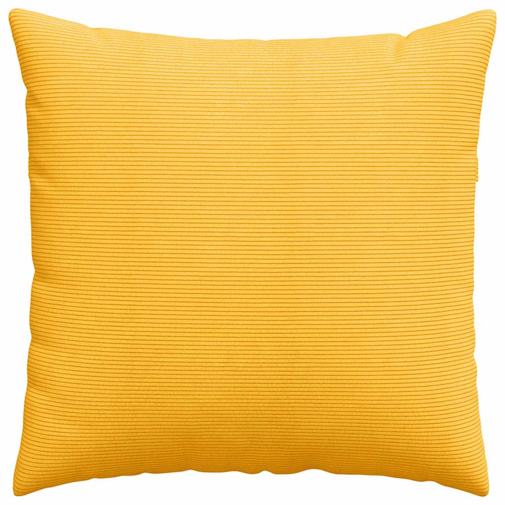 Cuscini da Divano 2 pcs Giallo Chiaro 80 x 80 cm | homemem39