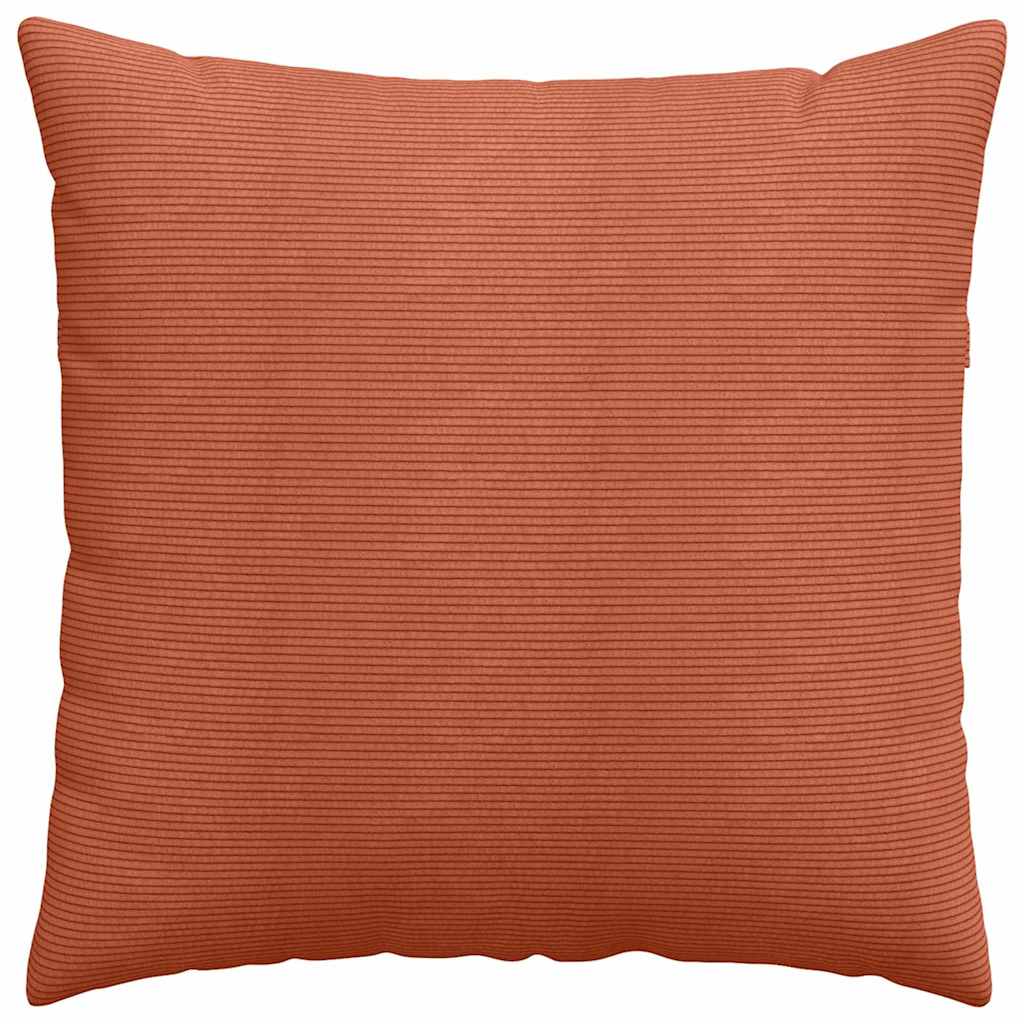 Cuscini da Divano 2 pcs Rosso Arancio 80 x 80 cm