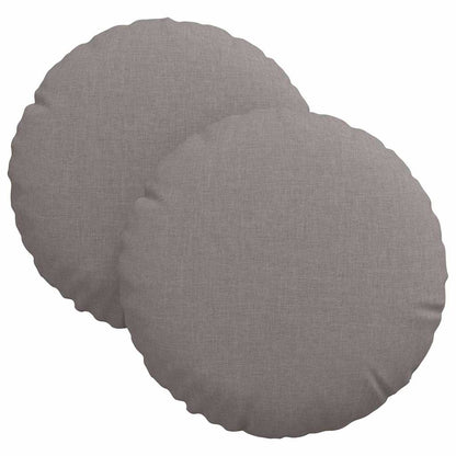 Cuscini per Seduta 2 pcs Talpa Ø30 x 13 cm Tessuto | homemem39