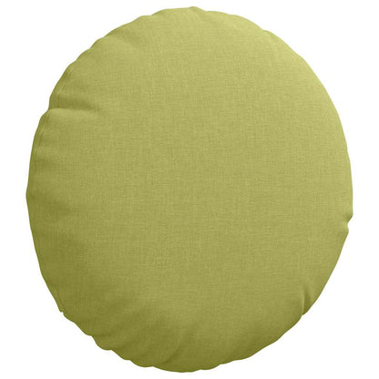 Cuscini per Seduta 2 pcs Verde chiaro Ø30 x 13 cm Tessuto | homemem39