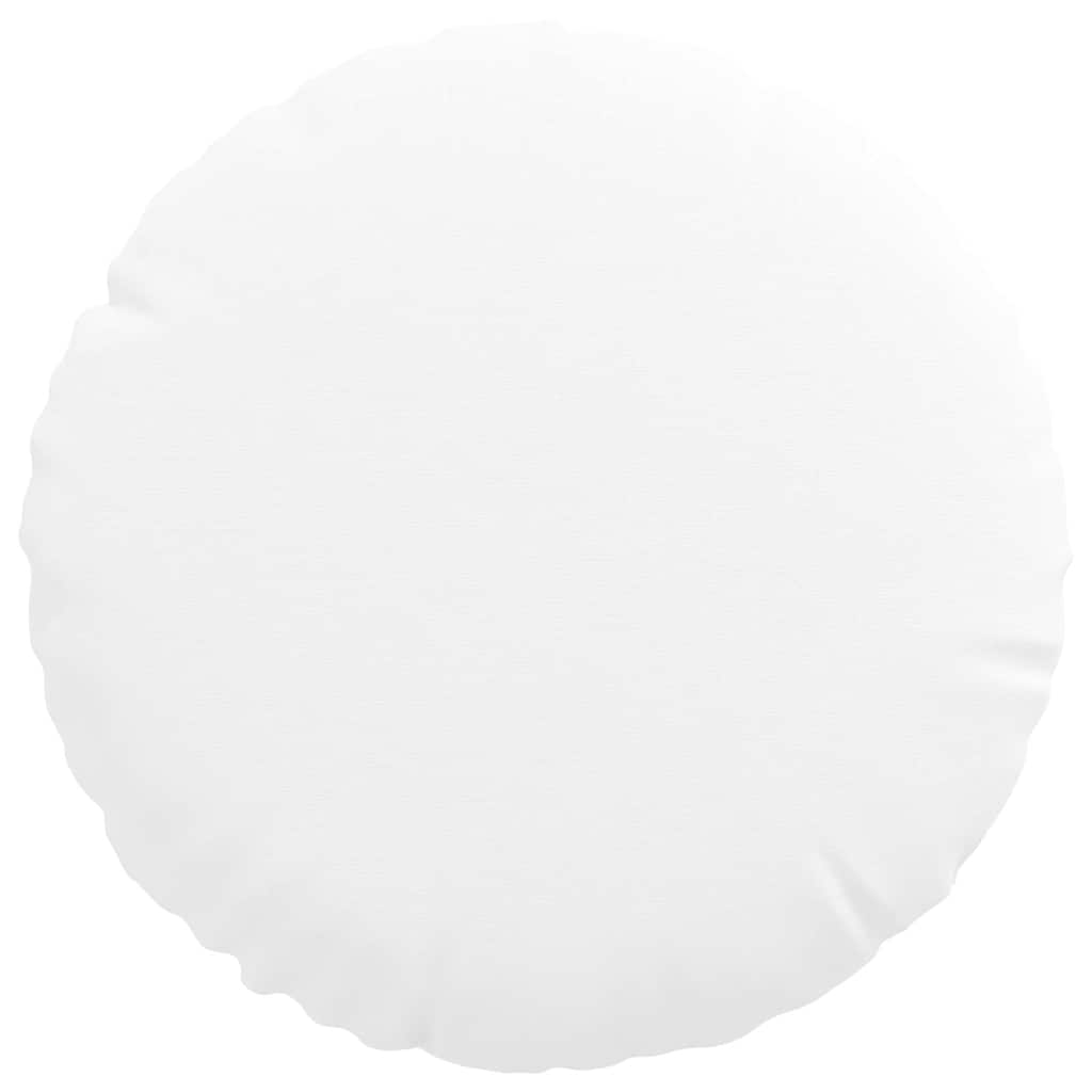Cuscini per Seduta 2 pcs Bianco Ø30 x 13 cm Tessuto | homemem39