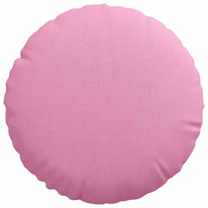 Cuscini per Seduta 2 pcs Rosa Ø30 x 13 cm Tessuto | homemem39